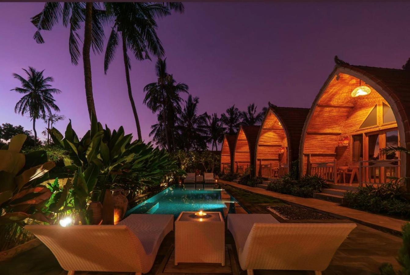 Penida Green Palm Cottage By Bali Cabin Toyapakeh Экстерьер фото