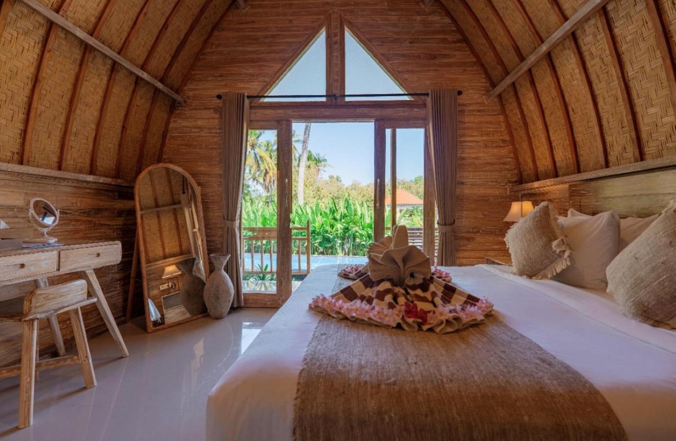 Penida Green Palm Cottage By Bali Cabin Toyapakeh Экстерьер фото