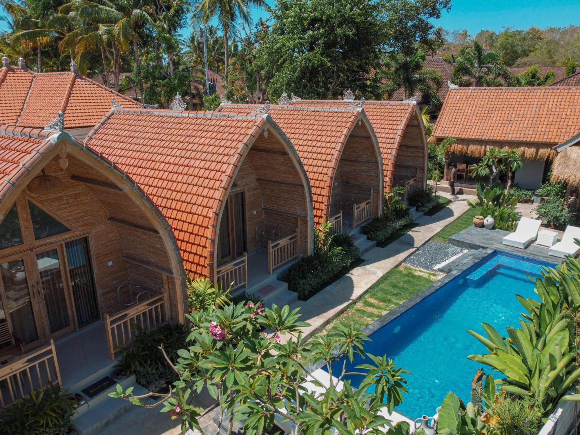 Penida Green Palm Cottage By Bali Cabin Toyapakeh Экстерьер фото